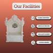Handcrafted Marble Mandir for Pooja Room – Elegant Temple Design