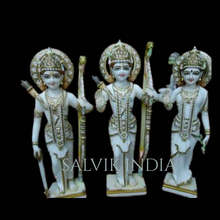 Makrana Marble Shri Ram Darbar Murti – Traditional Handcrafted Sculpture