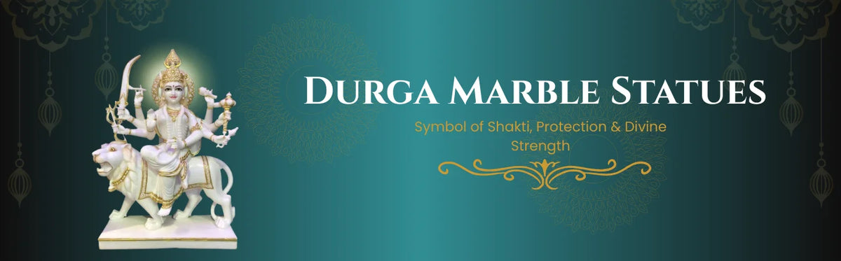 Durga Marble Statue Collection – Durga Maa & Durga Mata Marble Murtis