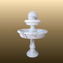 White Marble Indoor Fountain 3ft