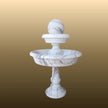 White Marble Indoor Fountain 3ft
