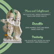 Marble Krishna Radha Statue (6-24 inch)