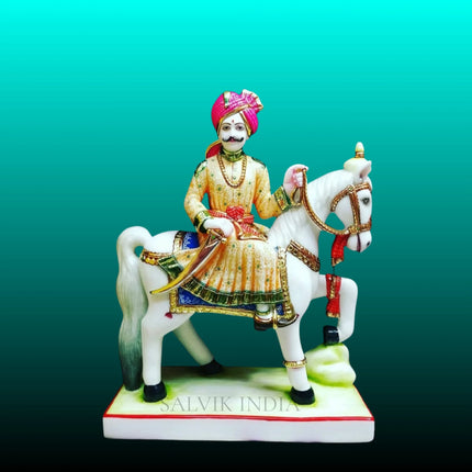 Marble Ramdev Baba Murti