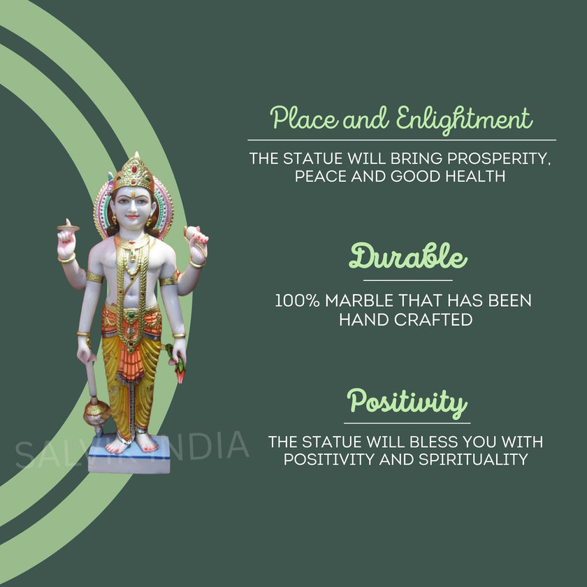 Marble Vishnu Idol