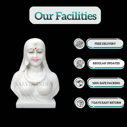 White Marble Bani Thani Statue