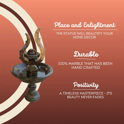 White Marble Carved Peacock Fountain 5ft - Salvik India