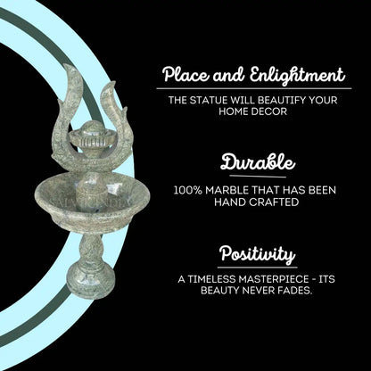 Decorative Marble Fountain for Home 3ft - Marble Water Fountain