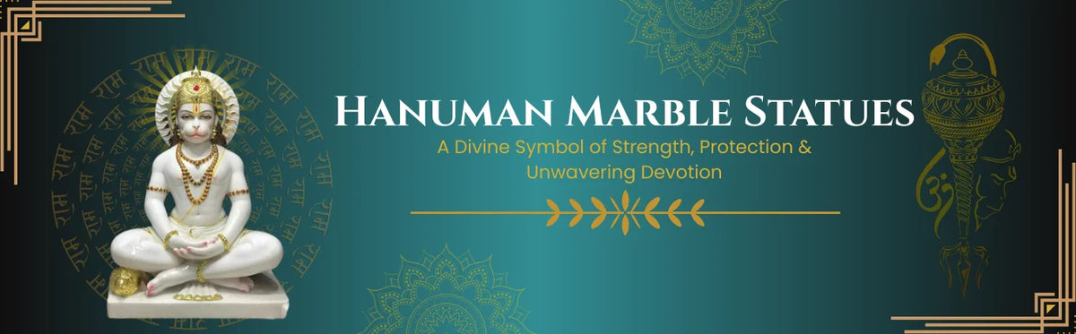 Hanuman Marble Murti Exporter | White Marble Hanuman Statue from Jaipur