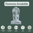 Pure White Marble Parshwanath Idol