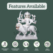 Maa Durga Marble Statue – Handicraft Durga Mata Marble Idol for Home & Temple