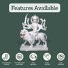 Maa Durga Marble Statue – Handicraft Durga Mata Marble Idol for Home & Temple