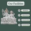 Marble Shiv Parivar Idol