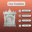Large Makrana Marble Temple Structure for Mandir Installation