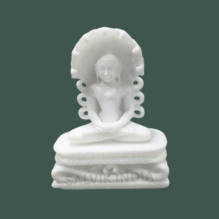 Marble Parshwanath Statue