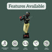 Black Marble Iskcon Krishna Statue (12 - 30 Inch) 1