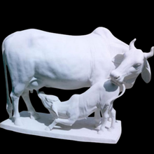 Cow and Calf Showpiece – Symbol of Motherly Love & Abundance