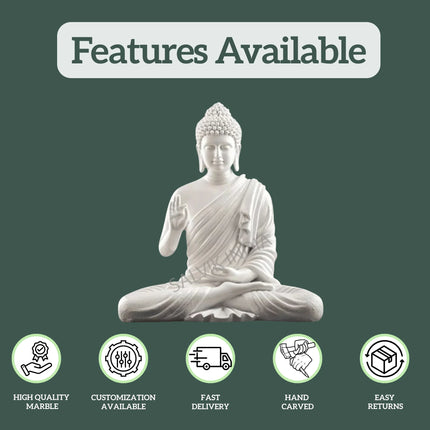 Buddha marble statue 1