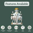 Dattatreya marble statue 1