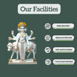 Dattatreya marble statue 2