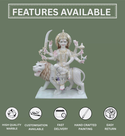 DurgaMarbleStatue1