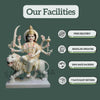 Durga Maa Marble Idol for Home -Bring Divine Strength and Positivity