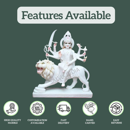 Durga Marble Murti 1