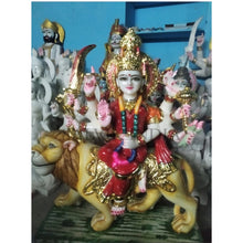 Marble Durga Maa Statue – Hand-Carved Divine Temple Artwork