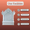 Marble Temple for House – Premium Handcrafted Makrana Marble Mandir