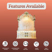Marble Mandir for Home – Elegant Handcrafted Temple Design by Salvik