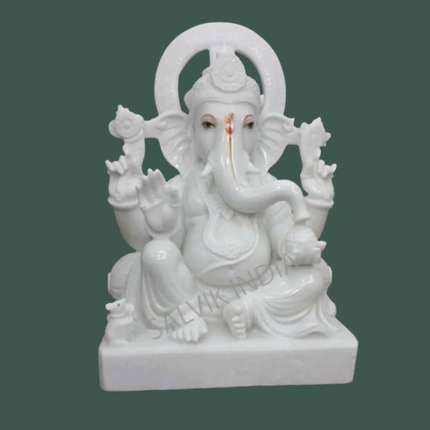 Ganesh marble idol