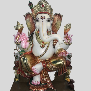 Fine Marble Ganesh Ji Statue – Premium Craftsmanship
