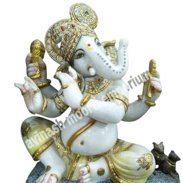 Designer Marble Ganesha for Elegant Spaces