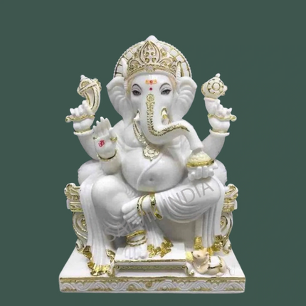 Ganpati Marble Murti