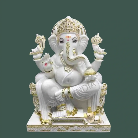 Ganpati Marble Murti
