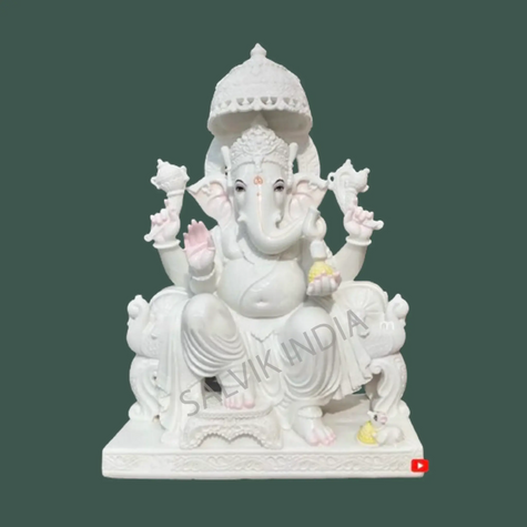 Ganpati Marble Statue