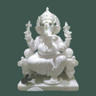  Ganpati White Marble Idol