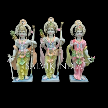 Handmade Ram Darbar Statue for Home Temple