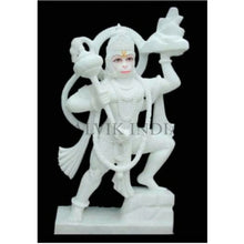 Hanuman Ji Murti Marble – Traditional Handcrafted Statue for Home Temple
