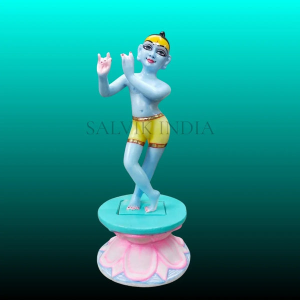 ISKCON Krishna Idol Online in White Marble