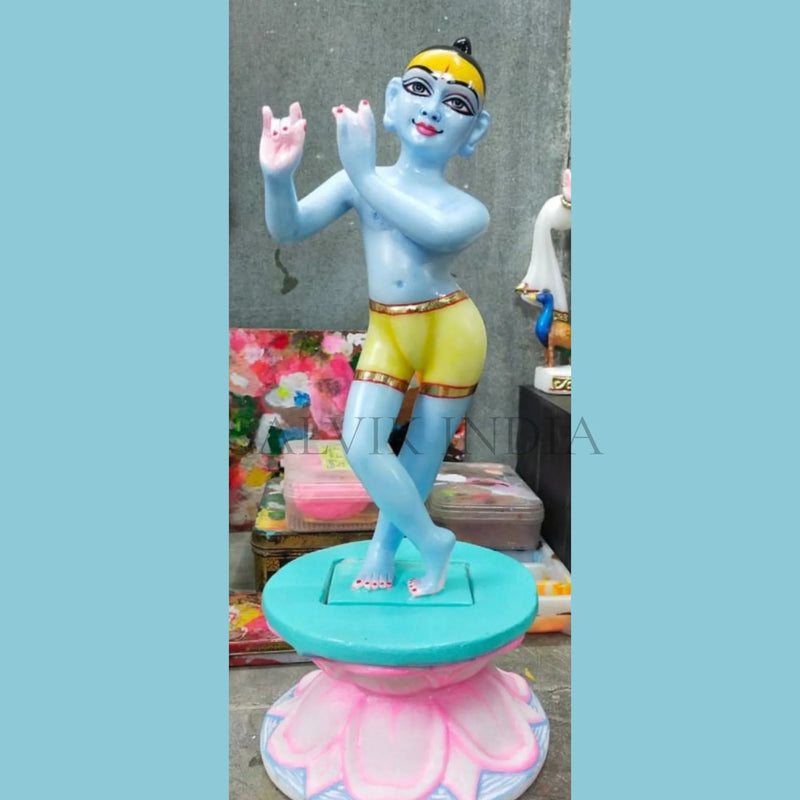 ISKCON Krishna marble murti in 12 to 30 inch sizes for home temple