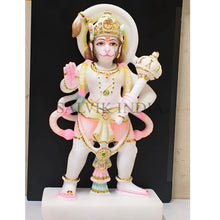 Hanuman Murti Marble – Traditional Handcrafted Bajrangbali Idol