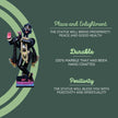 Iskcon black marble krishna statue (12 - 30 Inch) 3