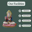 Jhulelal marble Idol