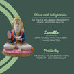 Jhulelal marble Idol