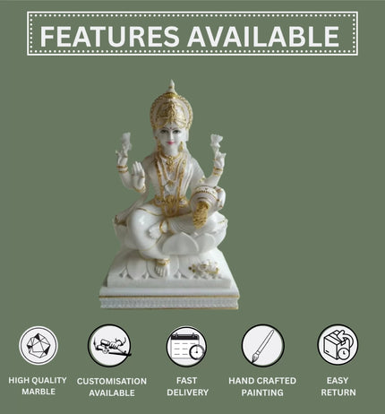 Laxmi mata marble Idol 1
