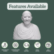 Marble gandhi statue 1