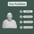 Marble gandhi statue 2