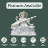 Maa Saraswati Marble Murti 1