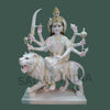 Maa Sherawali Marble Murti  – Handmade Marble Idol