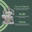 Sherawali Mata Marble Murti Online – Salvik India Collection